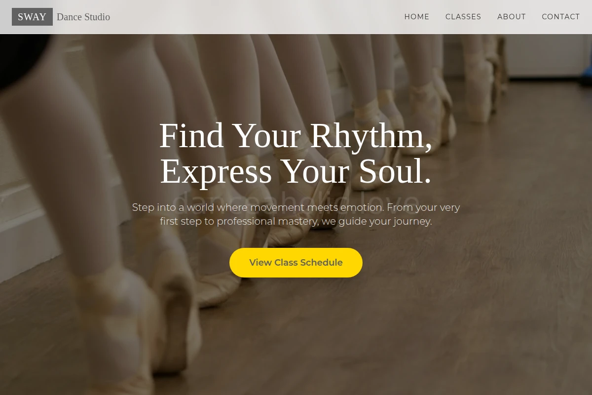 Sway Dance Studio