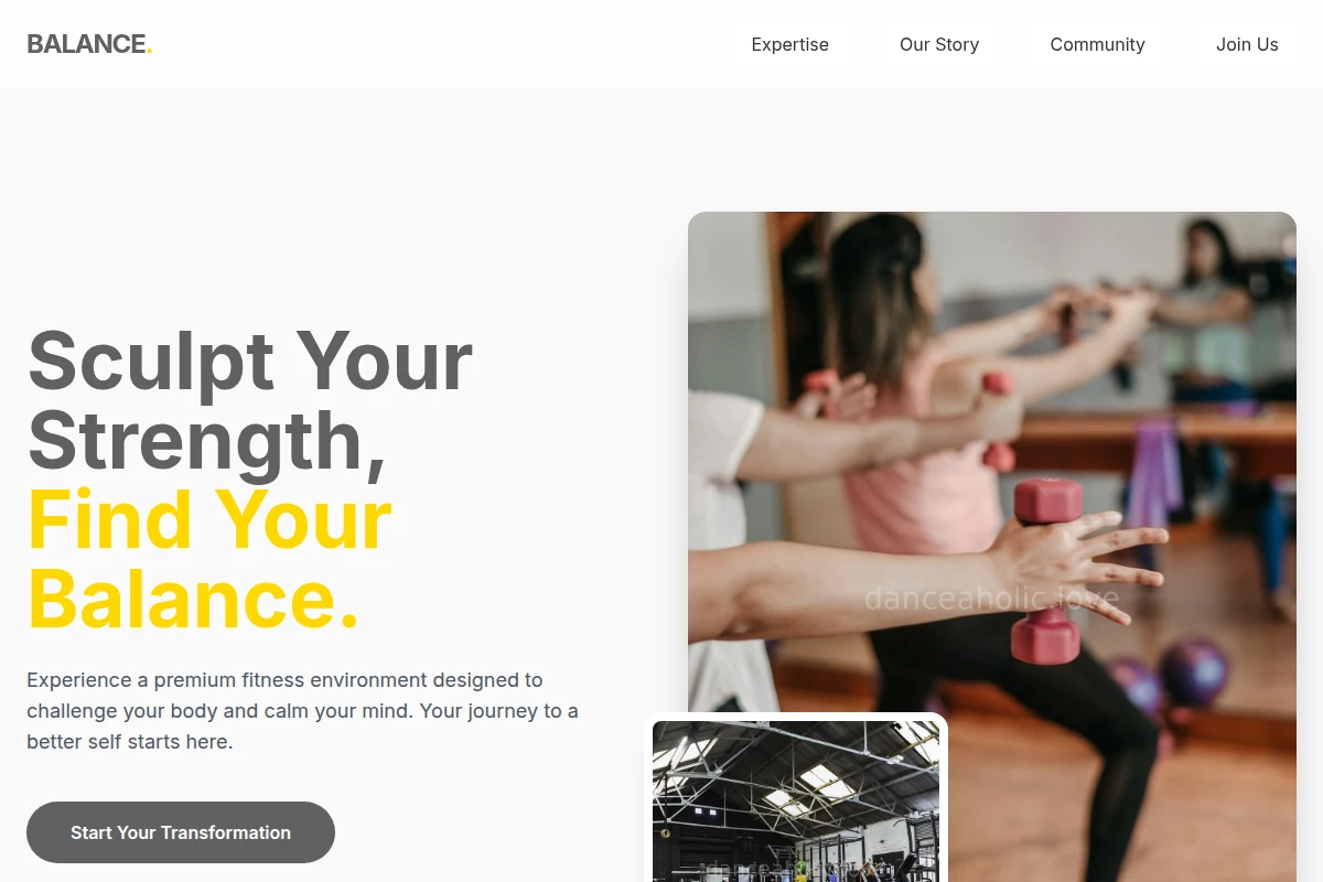 Balance Fitness Studio